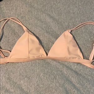 Light pink bikini top